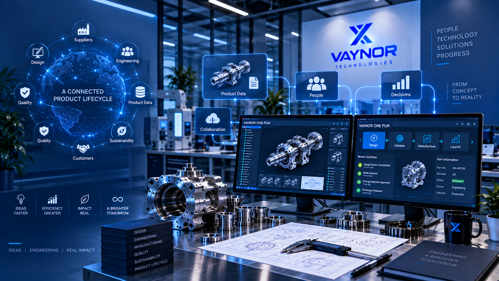 Vaynor One PLM visualization